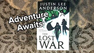 Unboxing The Lost War by Justin Lee Anderson - Broken Binding Special Edition - Eidyn Book 1