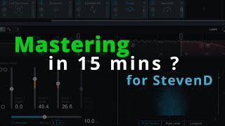 Mastering in 15min ??