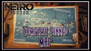 Metro Exodus Upgrade Locations - Artyom's Suit & Gear Upgrades ( Complete  Pinned Map )