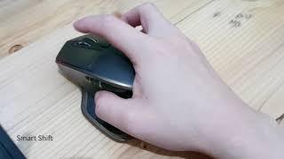 Logitech MX Master Scroll Wheel Features Demo