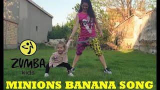  BANANA SONG by Minions  Zumba Kids Choreography 