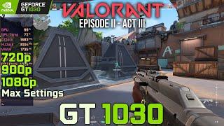 Valorant (New Map BREEZE) on GT 1030 | 1080p - 900p - 720p on Max Settings | PC Gameplay Test!