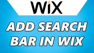 How to Add Search Bar in Wix (Simple)