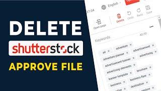 How To Delete Shutterstock Approved File | Remove your files from Shutterstock