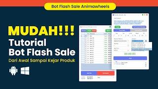 Gini Doang?  Tutorial Bot Shopee Flash Sale AutoBuy Animawheels Dari Awal Sampai Selesai ️