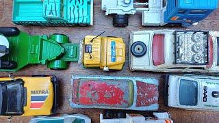 Unboxing a big job lot vintage diecast 1980s toys Corgi Dinky mega lots of cool stuff