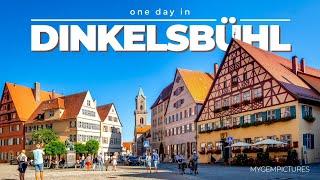 ONE DAY IN DINKELSBÜHL (GERMANY) | 4K | Discover a beautiful historic old town