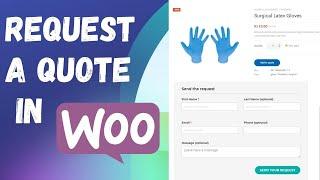 How To Add Request a Quote Button In Woocommerce | Product Enquiry For Woocommerce 2021