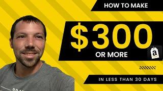 How to make $300 or more in your first 30 days selling on amazon