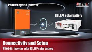 How to Connect your BSLBATT 48V Battery to Phocos Any Grid Hybrid Inverter