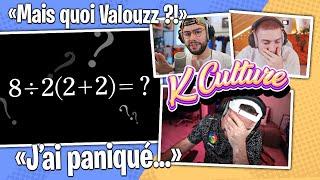 Qui sera le plus intelligent sur ce Kculture ? (j'suis vraiment mauvais en math...)