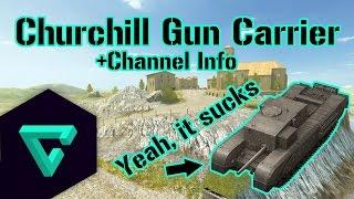 World of Tanks Blitz || Churchill GC Gameplay + Channel info