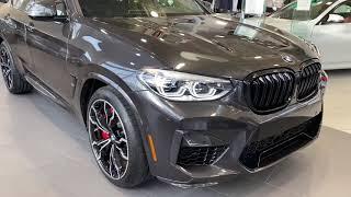 2021 BMW X4M Competition Dark graphite with Carbon Trim