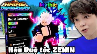 Mình Dùng 100.000 GEMS Sở Hữu Mythic MEGUMI UPDATE MỚI Cực Khỏe Trong ANIME DEFENDERS