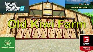 FS 22 Map,   Old Kiwi Farm on Farming Simulator 22.