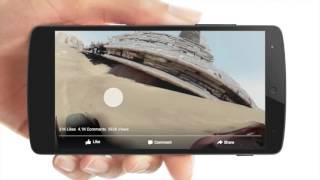 Facebook releases 360-video support - demo with Star Wars: The Force Awakens