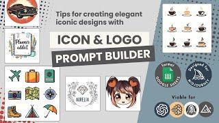 Icon & Logo Prompt Builder: Create Professional Logos & Icons with AI Tools