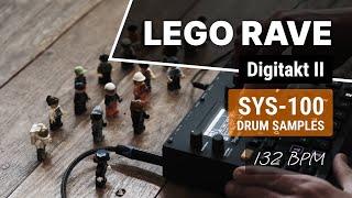 Lego Rave: Digitakt × SYS-100 Drum Samples  | 132 BPM | 4K | 2024