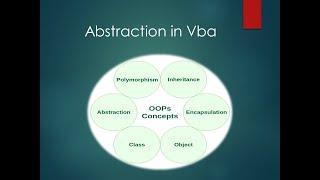 OOP VBA Part 2 (Abstraction)