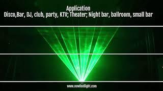 Green Laser Stage Lighting Scanner Effcet Xmas Bar Dance Party Show Light