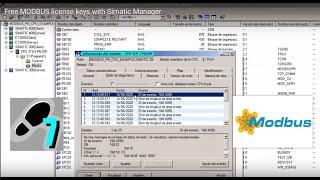 Free MODBUS license keys with Simatic Manager