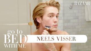 Neels Visser's Nighttime Skincare Routine | Go To Bed With Me | Harper's BAZAAR