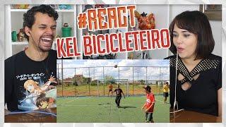 REACT DESAFIO DA BICICLETA NA TRAVE Ft. Kel React (Maneirando)