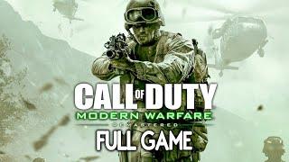 Call of Duty Modern Warfare Remastered - FULL GAME (4K 60FPS) Walkthrough Gameplay No Commentary