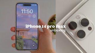 unboxing iPhone 14 pro max (silver)+ camera samples  & accessories 