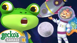 3, 2, 1, Blast off ! | Gecko's Garage 3D | Learning Videos for Kids ️
