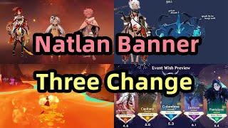 NEW UPDATE!! Version 5.0 Banner Characters，Natlan Three Major Changes Genshin Impact