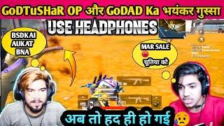 GoDTushar OP And GoD AD Yt Angry On Team 1v4 And Team Ub || GodTushar OP Vs God AD Yt Intense Fyt