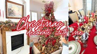 CHRISTMAS DECORATE WITH ME 2024 / CHRISTMAS DECOR IDEAS / LIVIMG ROOM CHRISTMAS DECOR