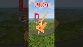 Lucky Cars vs Unlucky Cars - BeamNG Drive!