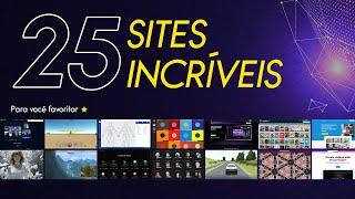 25 SITES INCRÍVEIS PARA VOCÊ FAVORITAR | VIBE FAVORITOS #16