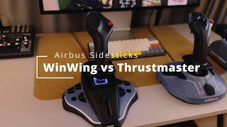 WinWing Ursa Minor vs Thrustmaster TCA - Airbus Sidesticks