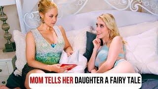 Mother tells her daughter a fairy tale - Mommy's Girl