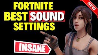 Fortnite Best Sound Settings PS5 ( PS4, XBox, PC )