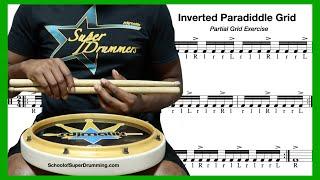 BASIC FOR DRUMMERS | Inverted Paradiddle Grid + Breakdown