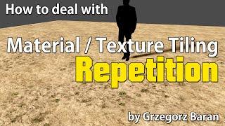 How to deal with material / texture tiling repetition - Material Blending