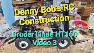 Bruder Linde HT160 RC Conversion Video #3