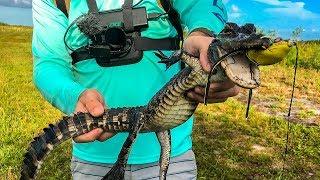 When Fishing Goes Wrong! Alligator Mishap!