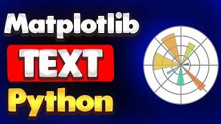 Add Text Inside the Plot in Matplotlib Python | Matplotlib Tutorial - Part 06