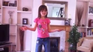 Crazy kid lap dancing