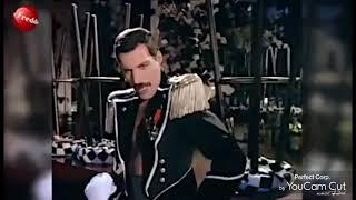 Freddie Mercury has no time for some monkey business!