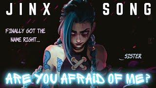 JINX SONG - 'Are You Afraid of Me?' | Arcane Original by Lydia the Bard x ​⁠Tony