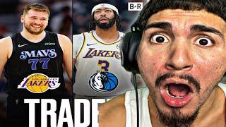 WTF JUST HAPPENED?!?! LeBron Fan Reacts To Luka Doncic Traded To The Lakers For Anthony Davis!