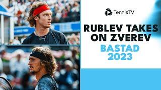 Andrey Rublev vs Alexander Zverev! | Bastad 2023 Highlights