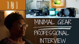 How to Film Professional Interviews Anywhere || Gear, 2-Person Set-Ups & More