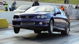 Wild Ford XR6 turbo BARRA!